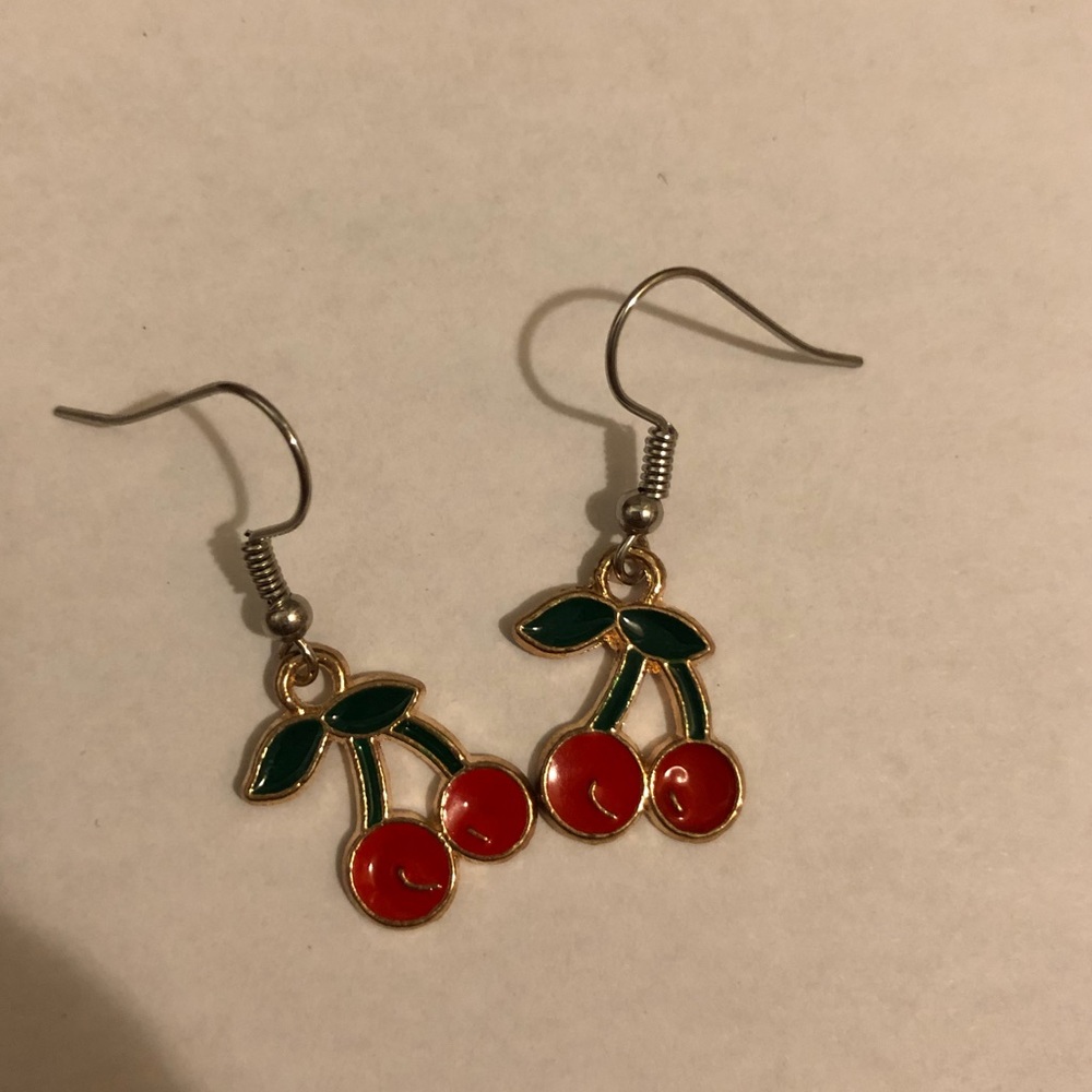 Cherry earrings